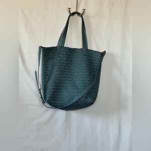 Madewell The Medium Transport Tote: Woven Leather Edition